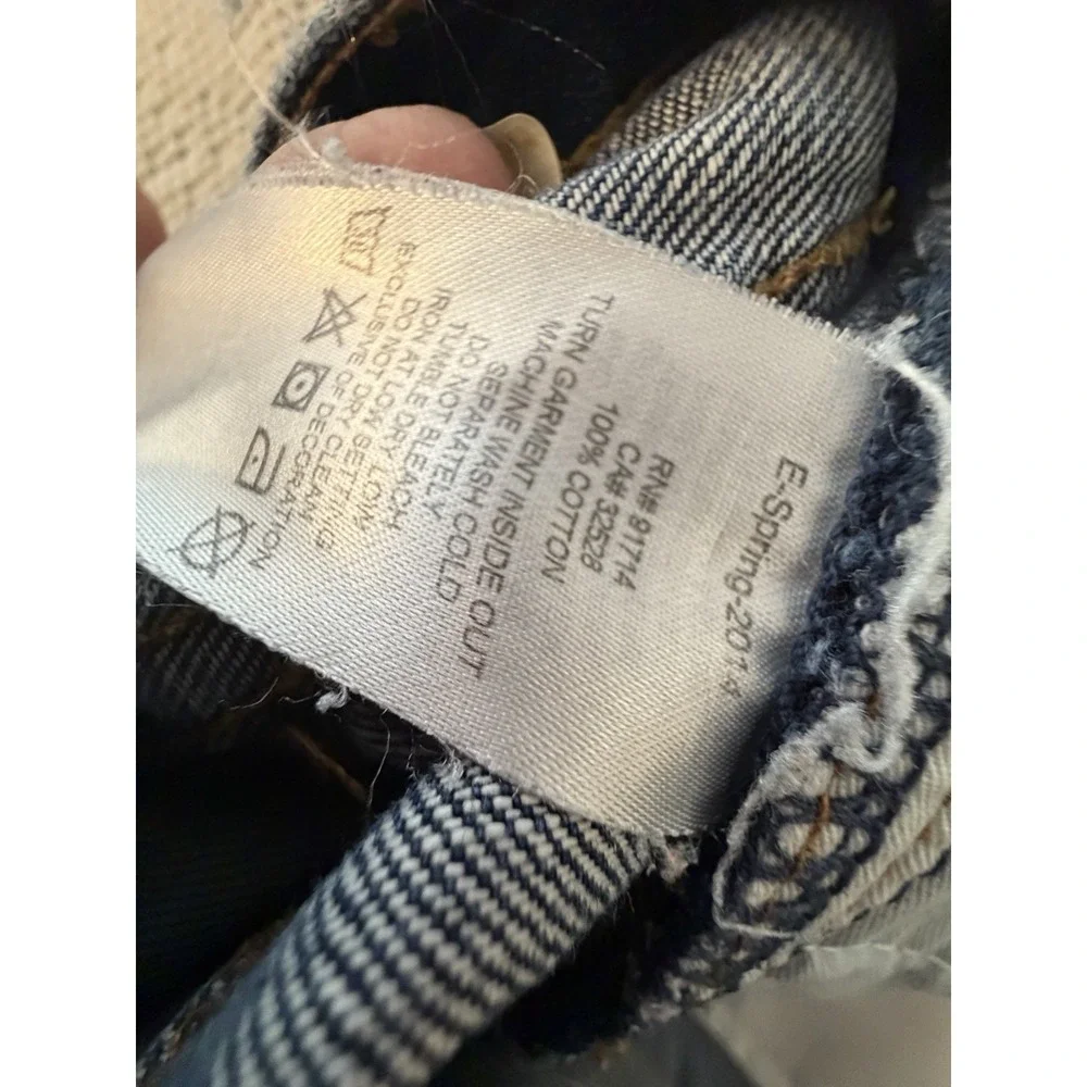 Armani Exchange‎ Jeans A|X Men Straight Leg 32 R 32 Inseam 2014 Y2K 100% Cotton